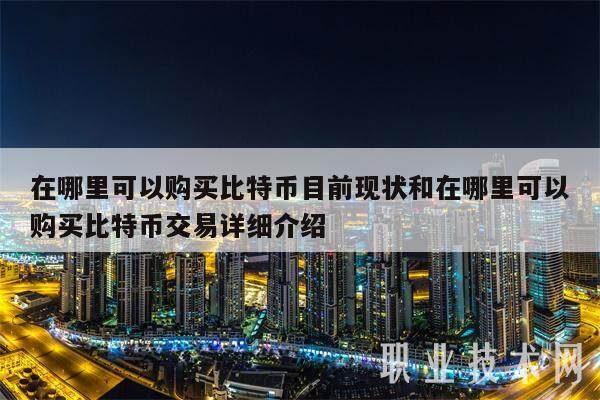 在哪里可以购买比特币目前现状和在哪里可以购买比特币交易详细介绍-第1张图片-币安app下载