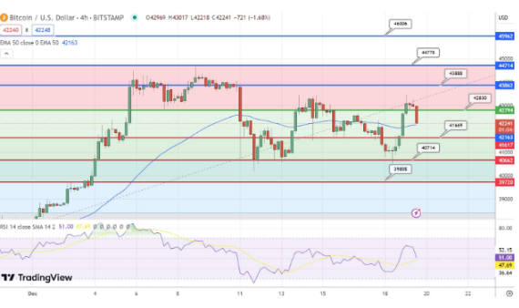 随着BTC上涨5.30%至43000美元　能否持续这种增长？-第2张图片-币安app下载