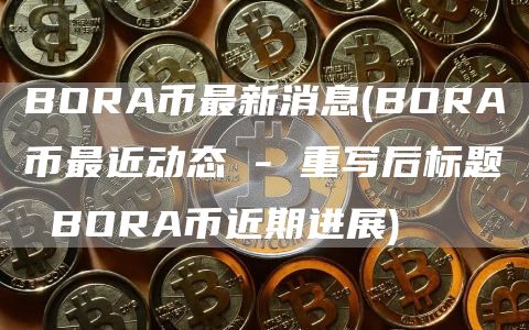 BORA币最新消息 - BORA币近期进展