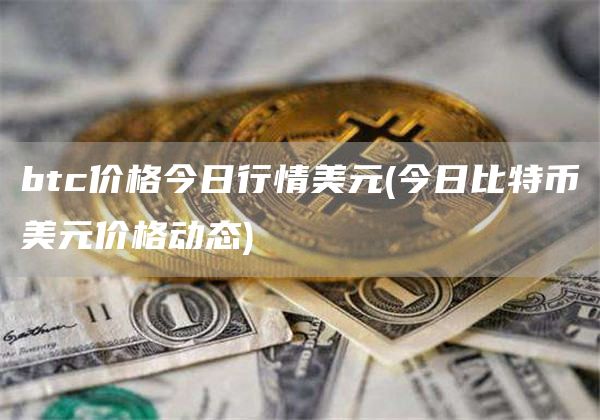 btc价格今日行情美元 - 今日比特币美元价格动态