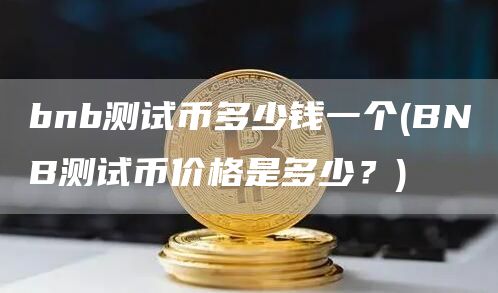 bnb测试币多少钱一个 - BNB测试币价格是多少？