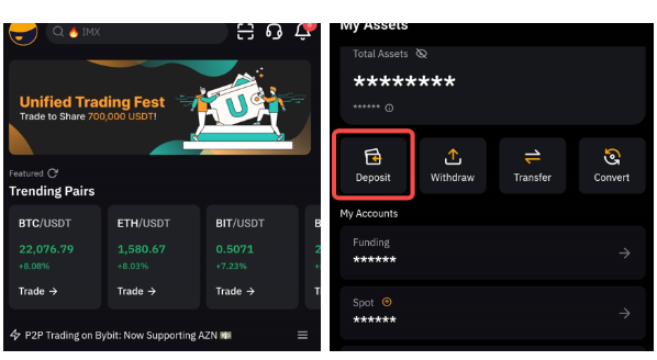 Bybit如何充币-第3张图片-币安app下载