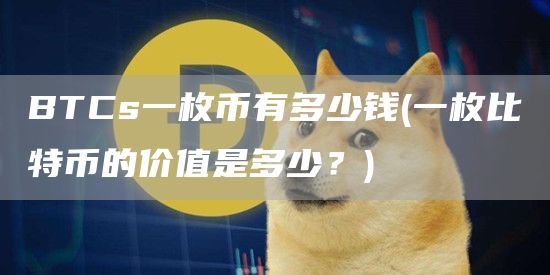 BTCs一枚币有多少钱 - 一枚比特币的价值是多少？