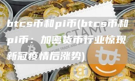 btcs币和pi币 - btcs币和pi币：加密货币行业惊现新冠疫情后涨势