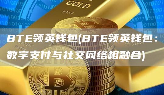 BTE领英钱包 - BTE领英钱包：数字支付与社交网络相融合