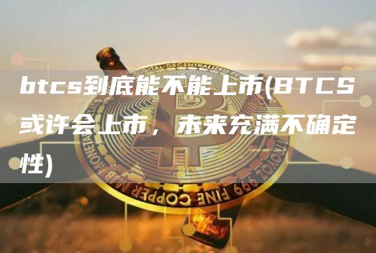 btcs到底能不能上市 - BTCS或许会上市，未来充满不确定性