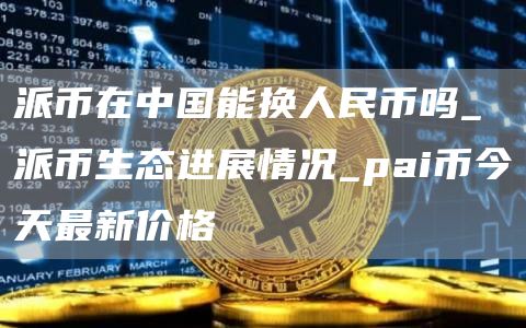 派币在中国能换人民币吗_派币生态进展情况_pai币今天最新价格