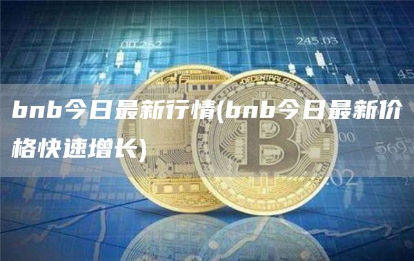 bnb今日最新行情 - bnb今日最新价格快速增长