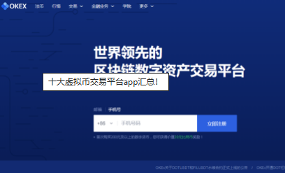 十大虚拟币交易平台app汇总-第3张图片-币安app下载