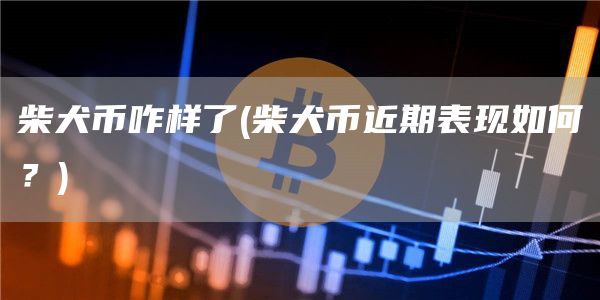 柴犬币咋样了 - 柴犬币近期表现如何？