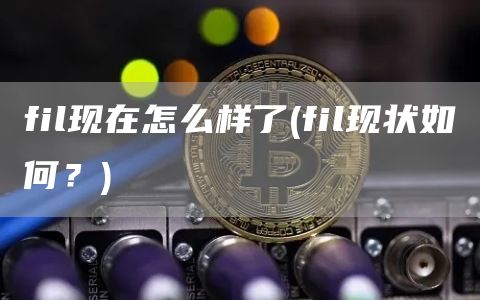 fil现在怎么样了 - fil现状如何？