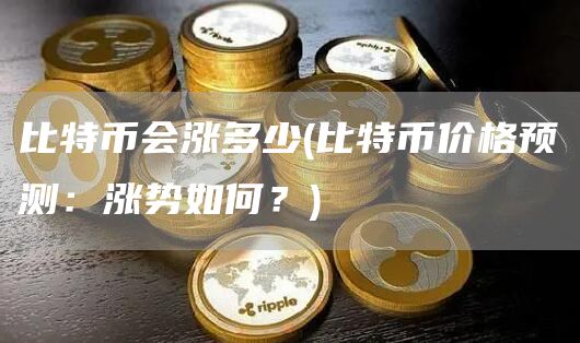 比特币会涨多少 - 比特币价格预测：涨势如何？