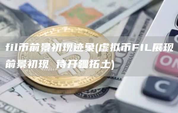 fil币前景初现迹象 - 虚拟币FIL展现前景初现 待开疆拓土