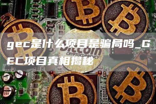 gec是什么项目是骗局吗_GEC项目真相揭秘