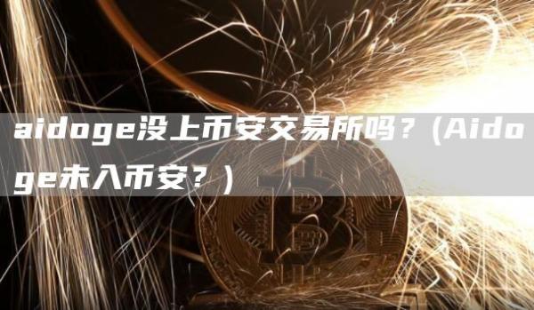 aidoge没上binance交易所吗？ - Aidoge未入binance？