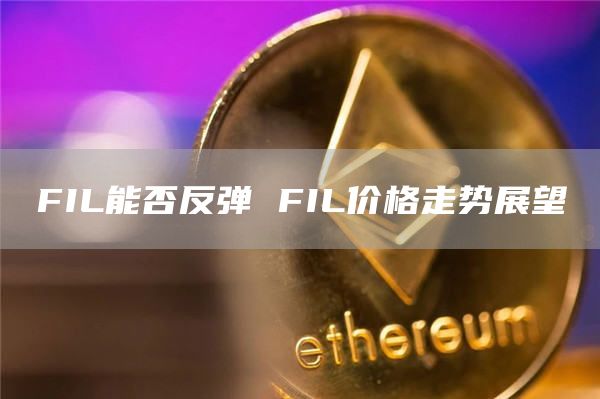 FIL能否反弹 FIL价格走势展望