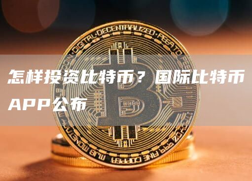 怎样投资比特币？国际比特币APP公布