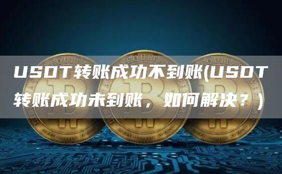 USDT转账成功不到账 - USDT转账成功未到账，如何解决？