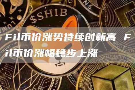 Fil币价涨势持续创新高 Fil币价涨幅稳步上涨
