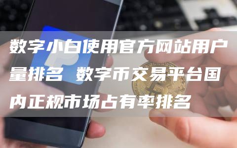 数字小白使用官方网站用户量排名 数字币交易平台国内正规市场占有率排名