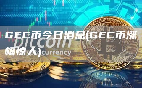 GEC币今日消息 - GEC币涨幅惊人