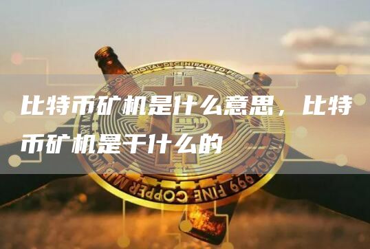 比特币矿机是什么意思，比特币矿机是干什么的
