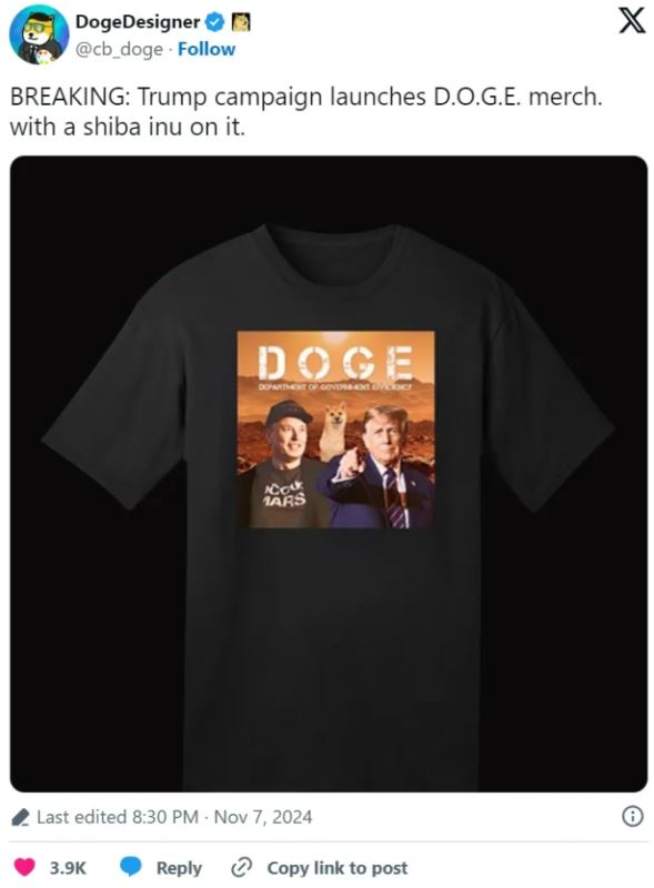 DOGE币是什么 Department of Government Efficiency能买吗-第5张图片-币安app下载